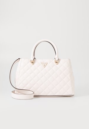 Guess CARLY GIRLFRIEND SATCHEL - Borsa a mano - stone