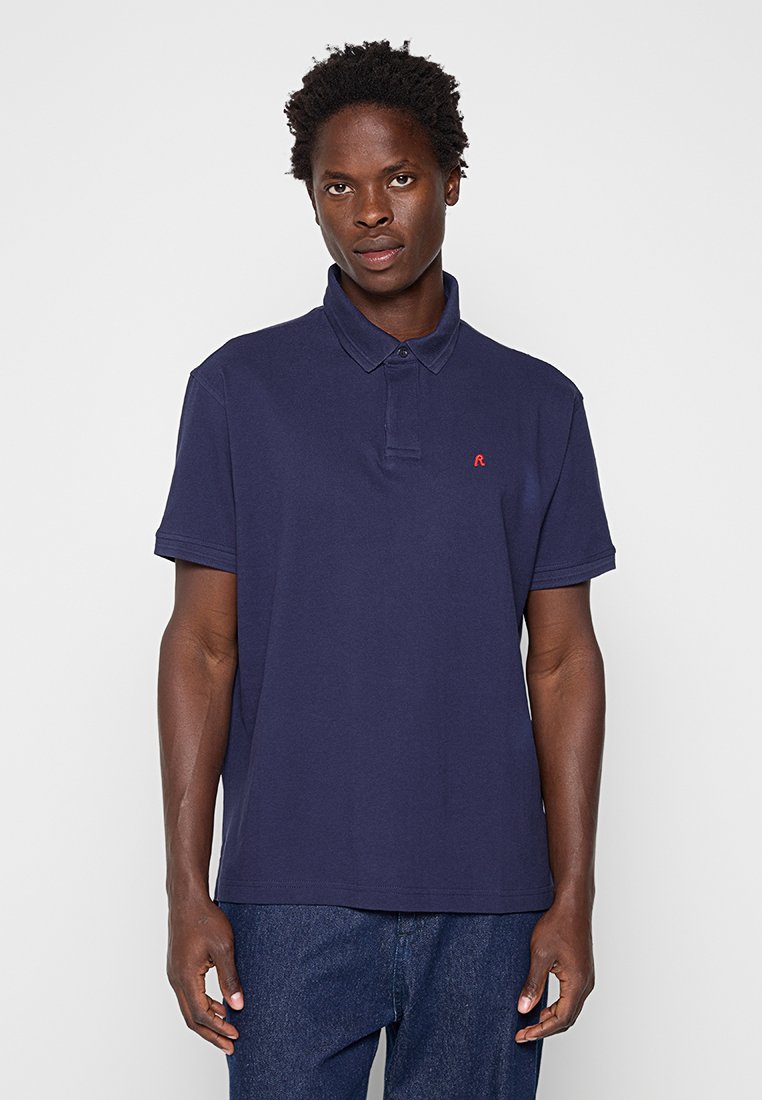 Replay Poloshirt blauw