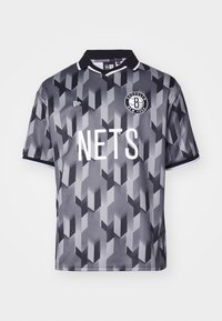 New Era NBA BROOKLYN NETS FOOTBALL TEE - Squadra - grey