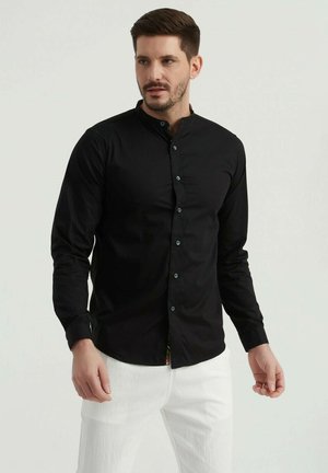 COL MAO COUPE - Chemise - black
