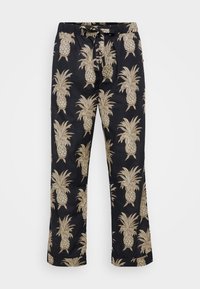 MENS PYJAMA TROUSERS - Bas de pyjama - howie black/gold