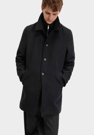 DOUBLE  - Klassisk frakke - charcoal