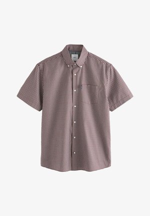 Next, REGULAR FIT - SHIRT - Košeľa - burgundy red mini check