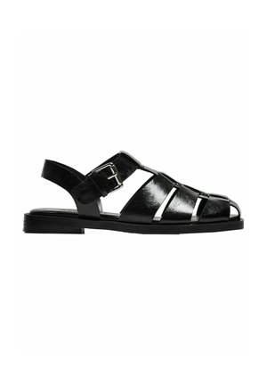 Bershka Sandals - black