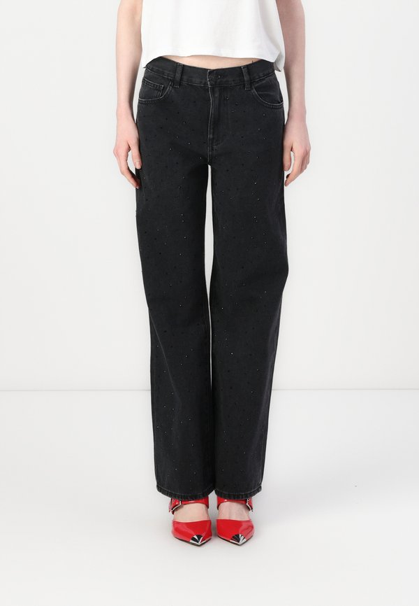 RHINESTONE  - Straight leg jeans