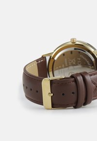 Pier One UNISEX - Relógio - brown/goldcoloured