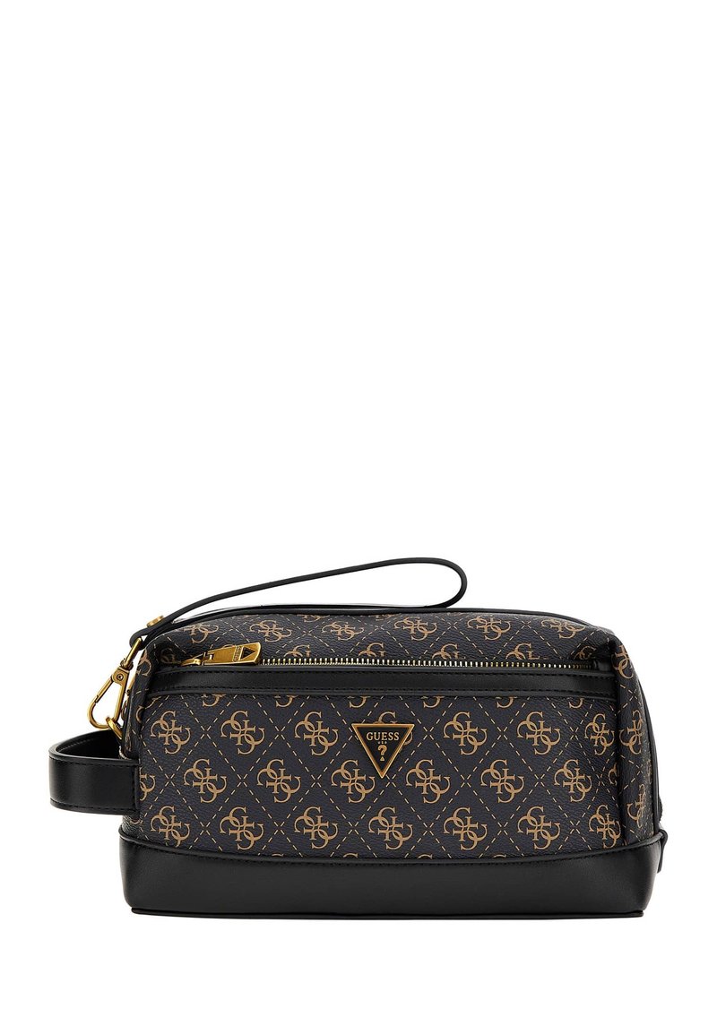 Guess VEZZOLA SMART BEAUTY CASE UNISEX - Toalettmappe - braun