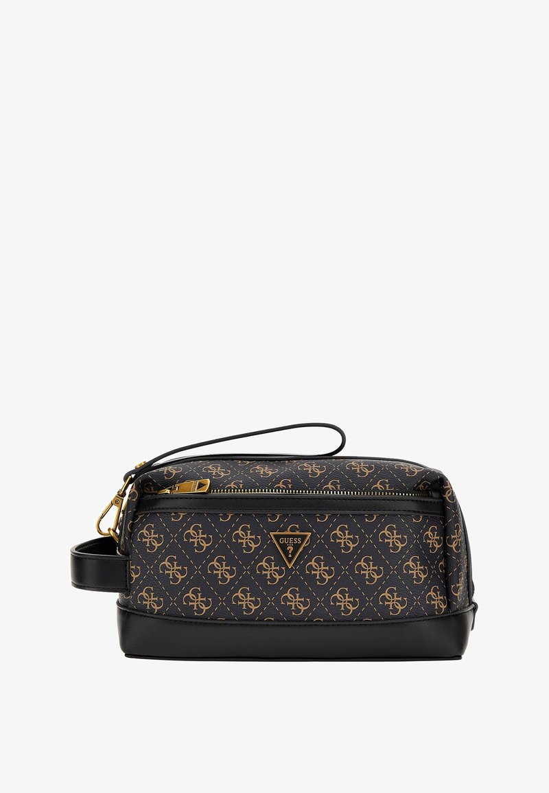 Guess VEZZOLA SMART BEAUTY CASE UNISEX - Vrecko na pranie - braun