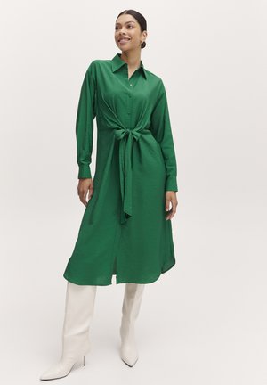 BYHOLLIE - Shirt dress - verdant green