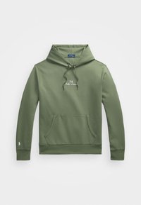 LOGO DOUBLE KNIT HOODIE - Majica s kapuljačom - cargo green