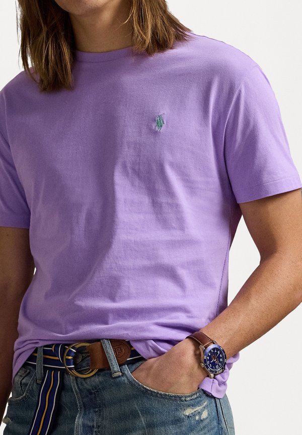 CUSTOM SLIM FIT JERSEY CREWNECK T-SHIRT - Basic T-shirt - light lilac2