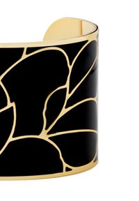 bangle up MANCHETTE PEONY - Bracelet - noir carbon