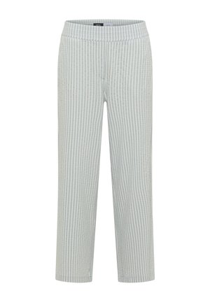 Cecil, WIDE LEG HOSE IN SEERSUCKER-QUALITÄT - Pantalon classique - crystal mint