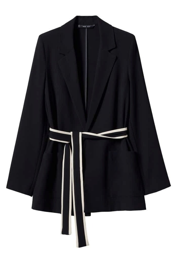 Mango Blazer zwart
