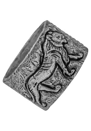 LION STATEMENT - Ring - silberfarben