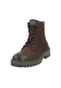 camel active FOREST - Lace-up ankle boots - darkbrown