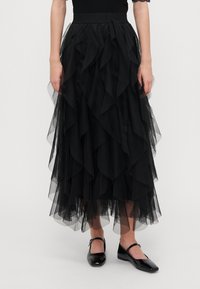 ONLY Tall - ONLSKY SKIRT  - Maxisukňa - black Miniatúrny obrázok 1