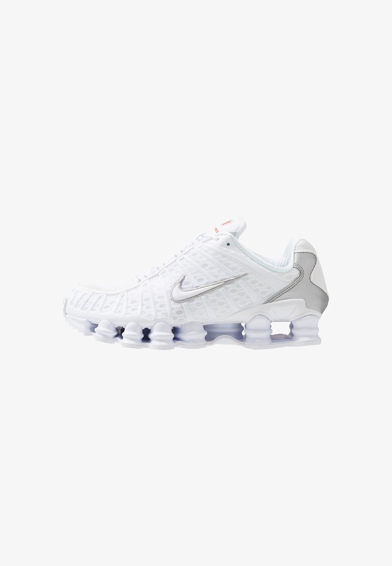 Nike SHOX white metallic silver max orange white/white