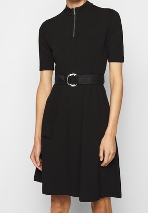 Abito in maglia - black