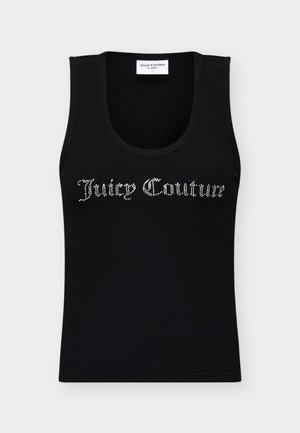 Juicy Couture, DIAMANTE VEST - Топ - black