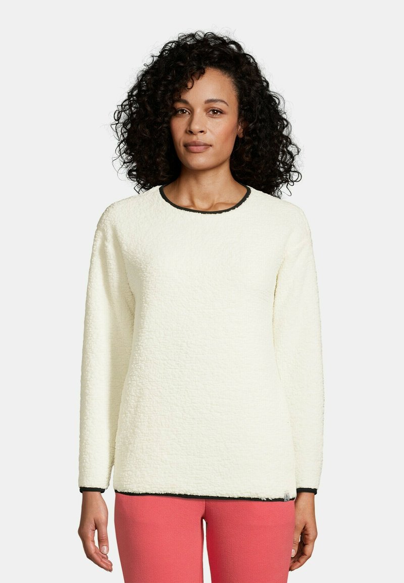 LANDS' END Fleecepullover ivory/beige Zalando.de