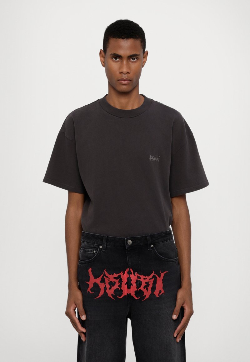 Ksubi MAXX SABBATH - Široke kavbojke - black