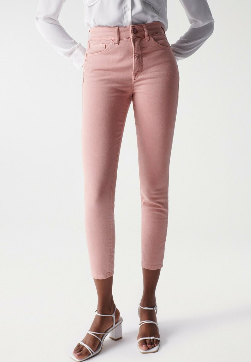 Salsa Jeans FAITH PUSH IN CROPPED SKINNY Jeans Skinny Fit pink