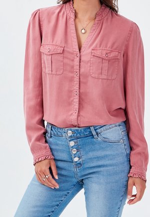 Chemisier - mottled pink