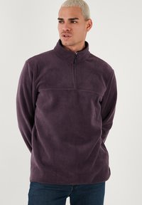 REGULAR FIT - Pulover din fleece - purple