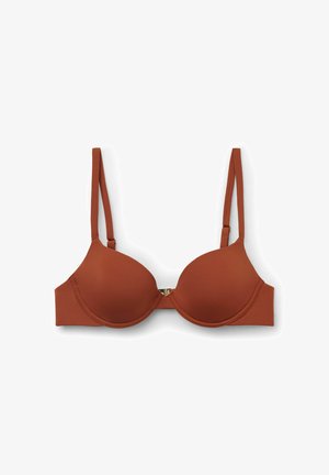 Calzedonia, PREMIUM FIT PUSH UP - Top de bikini - brown