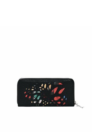 Desigual, LARGE PERFORATED WALLET - Portefeuille - black