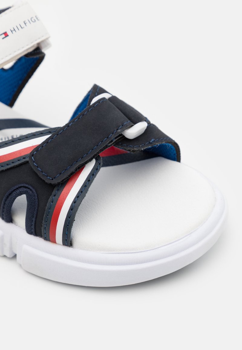Tommy Hilfiger Sandalias - blue/white/azul marino