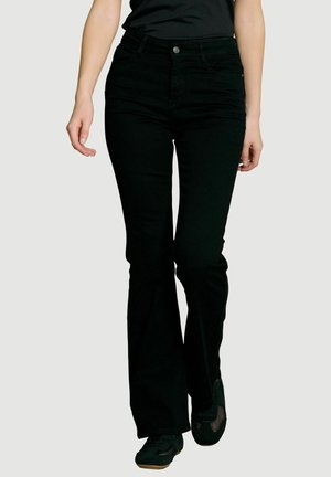 LolaLiza, HIGH-WAIST BOOTCUT JEANS HIGH-WAIST BOOTCUT JEANS - Jeans bootcut - black