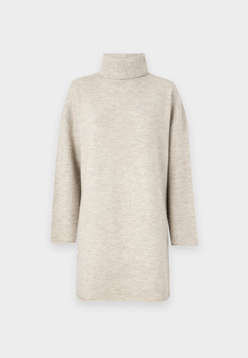 Aware Gebreide jurk tan Aware Gebreide jurk tan