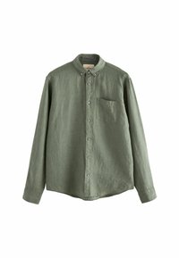 Next SIGNATURE BAIRD MCNUTT IRISH TRIMMED REGULAR FIT SINGLE CUFF - Vapaa-ajan kauluspaita - olive green