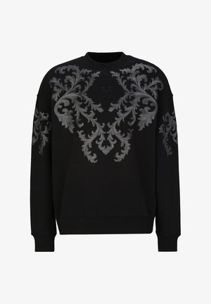 19V69 Italia, 19V69 ITALIA SWEATSHIRT OMERO BAROQUE STR - Sweatshirt - black