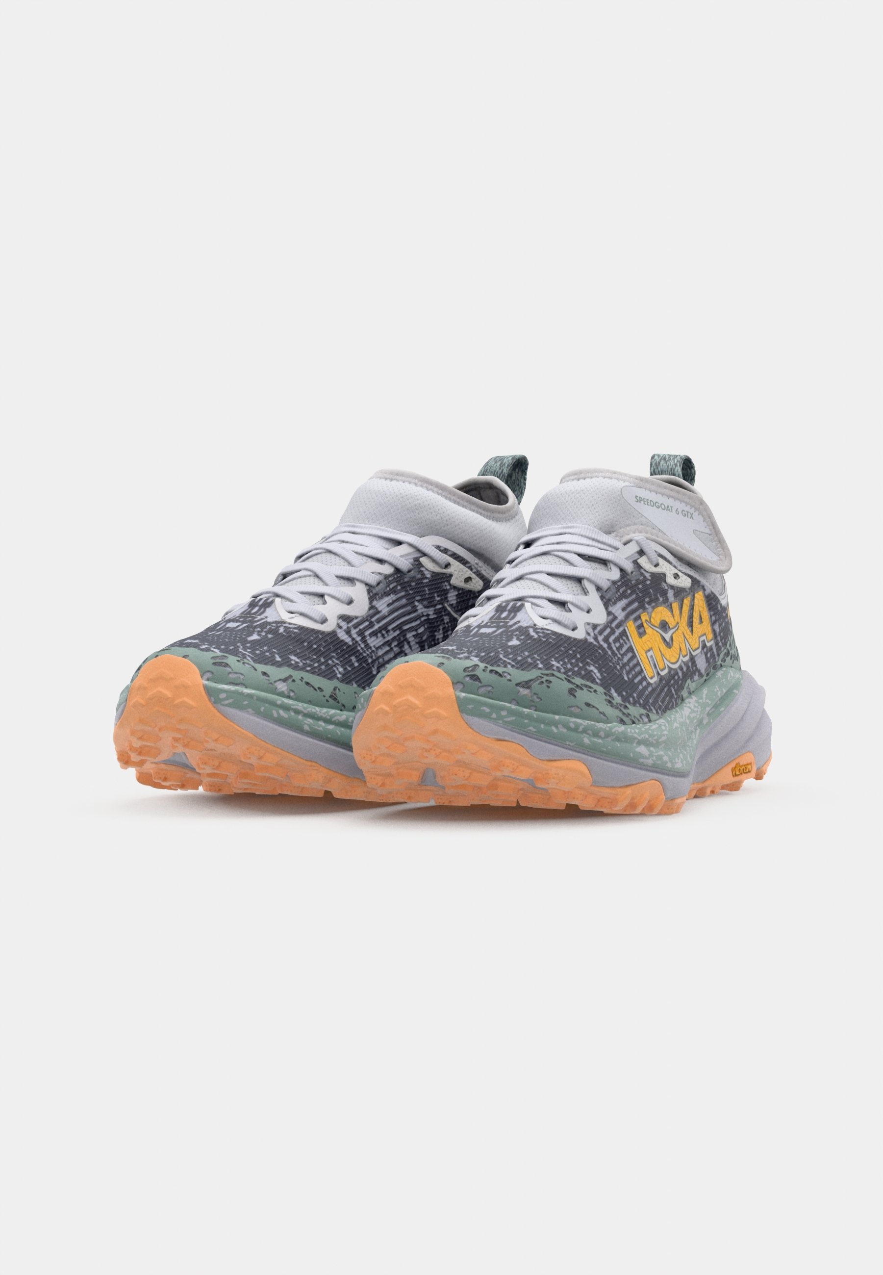 HOKA SPEEDGOAT 6 MID GTX - Pantofi alergare trail - ash grey