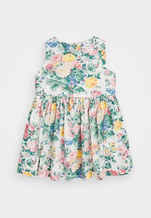 Polo Ralph Lauren FLORAL COTTON DRESS & BLOOMER - Vestido informal - multi-coloured