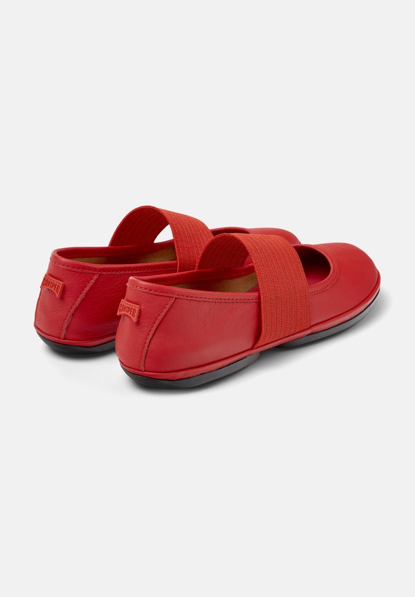 RIGHT NINA - Ankle strap ballet pumps - hellrot2