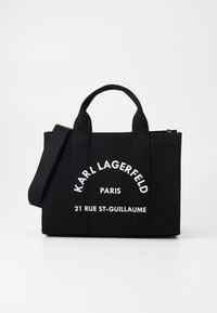 RUE ST-GUILLAUME MEDIUM SQUARE - Sac à main - black