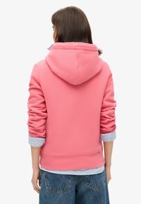 Superdry & Co ESSENTIAL LOGO - Felpa con cappuccio - camping pink