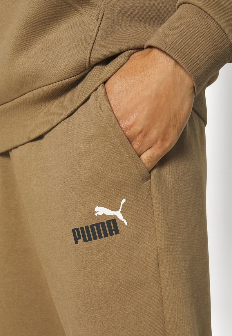 Puma LOGO PANTS chip/brown chocolate Tracksuit - bottoms 