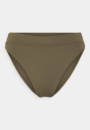 Seafolly SEAFOLLY COLLECTIVE HIGH RISE PANT - Spodný diel bikín - dark olive