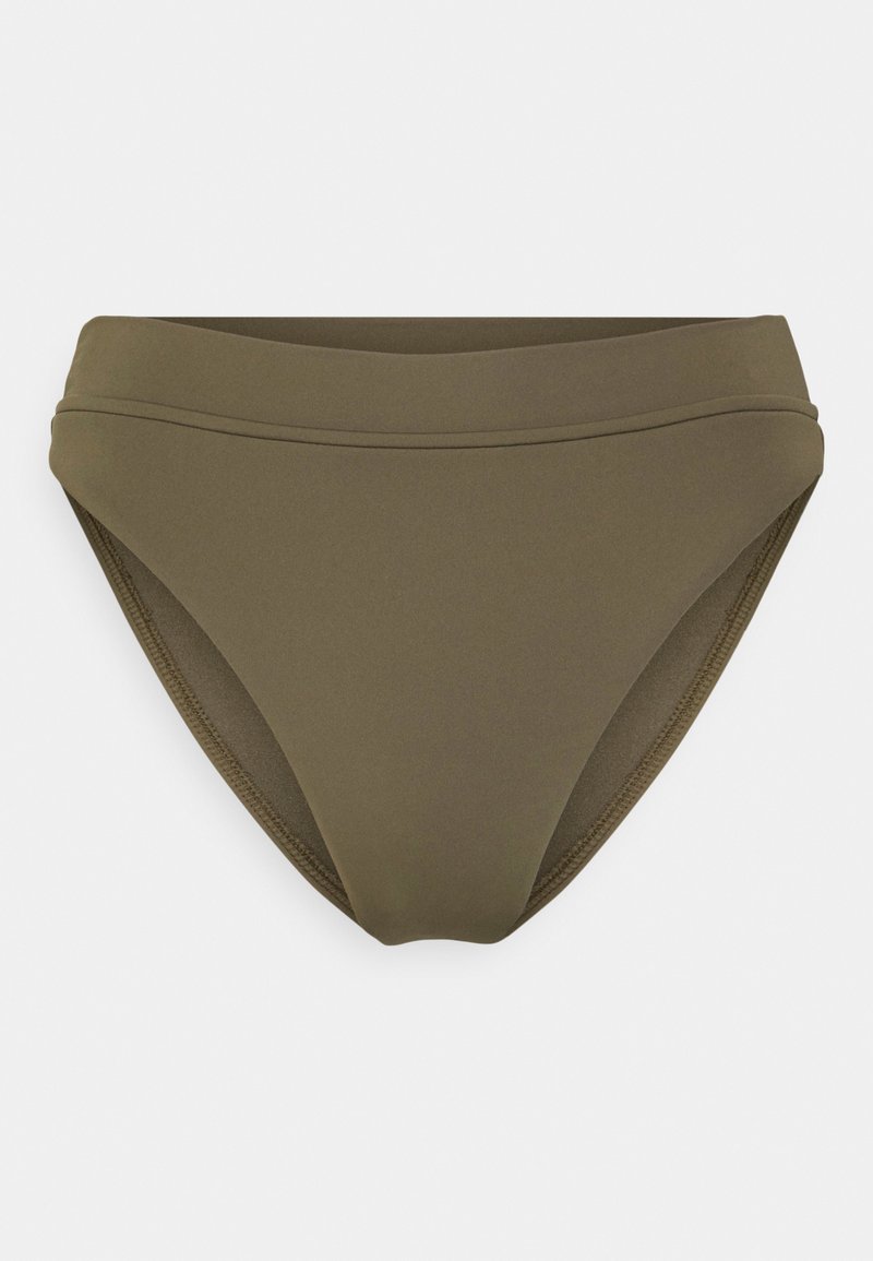 Seafolly SEAFOLLY COLLECTIVE HIGH RISE PANT - Κάτω μέρος μπικίνι - dark olive
