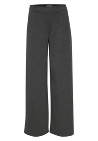 IHKATE SUS LONG WIDE PA2 - Pantalon classique - dark grey melange