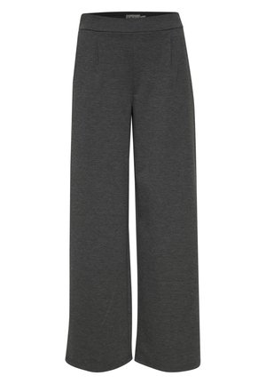 ICHI IHKATE - Pantalon classique - dark grey melange