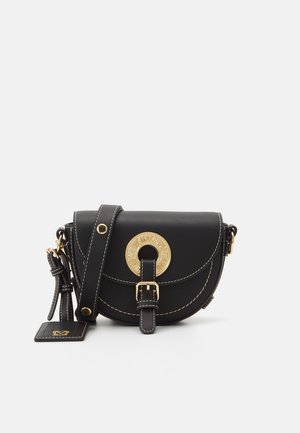 Love Moschino LOGO EYELETS - Käsilaukku - nero