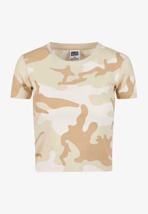 Urban Classics, CROPPED CAMO - T-shirt imprimé - simplesandcamo