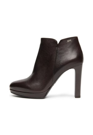 NeroGiardini, KRONOS BATTIS.TPU SAMARRA T POLI.SAMARRA PLATO' - Bottines à talons hauts - ebony