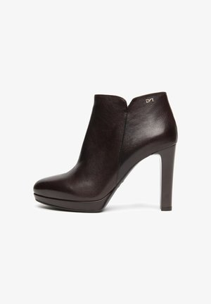 NeroGiardini, KRONOS BATTIS.TPU SAMARRA T POLI.SAMARRA PLATO' - Bottines à talons hauts - ebony
